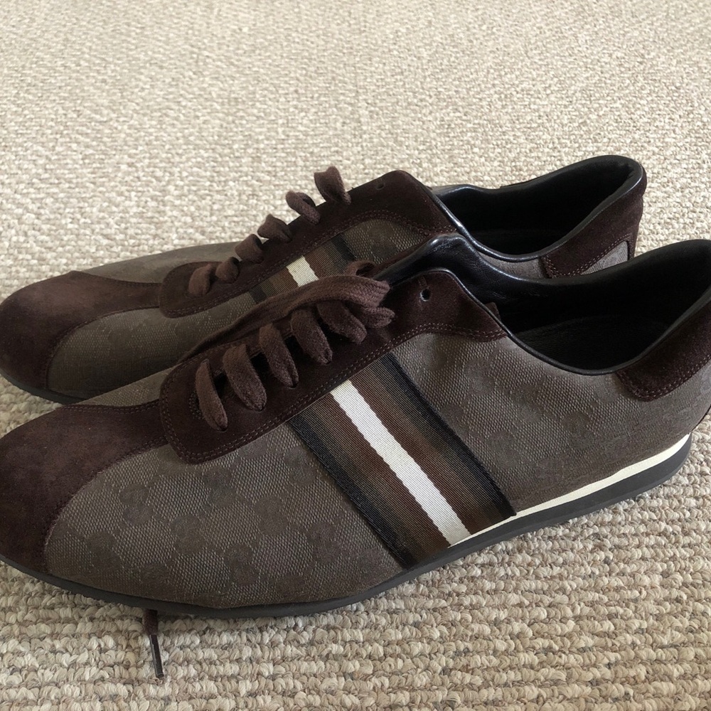Gucci mens sneakers size 12 NEVER WORN